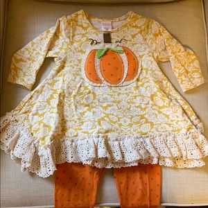 Peaches ‘n Cream | Pumpkin L/S Set